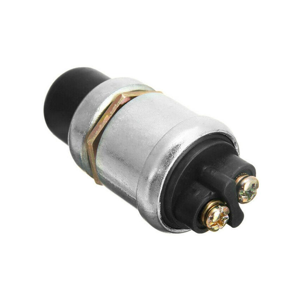DC 12V/24V Auto Car Truck Engine Start Stop Push Button Switch One-click Start Keyless Ignition Starter On Off Unive