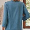 Solid Casual Loose Blouses for Women Spring  Autumn Vintage Women's Oversized Shirts and Blouses Elegant Youth Female Tops
