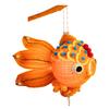 Handmade Koi Fish Lanterns Ornament Autumn Koi Fish Lanterns Accent Handheld Portable Party Hanging Decorations