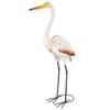 Garden Figurine Metal Crane 87
