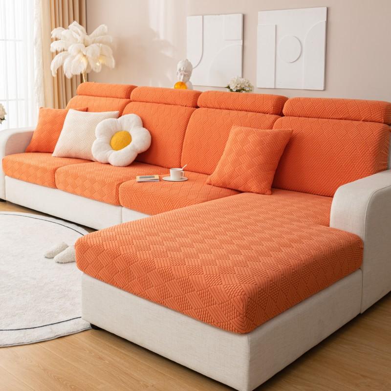 Four Seasons Universal New Elastic Sofa Cover Cover All Inclusive Universal Cover Non-slip Sofa Hats Backrest Cover Cloth Towel Cushion Cover