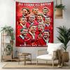 Bayern Munich Wall Decor Tapestry Art For Pet Memorial Birthdaywedding Party Backdrop Family Gift