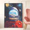 Cosmic Astronaut 5D Diamond Painting Full Round Drill Mosaic Diamond Embroidery Belief In Heart Cross Stitch Kits Home Decor Home Decor
