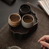 80ml Ceramic Tea Cup Japanese Style Ancient Style Kung Fu Tea Set