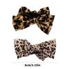 Hair Claw Clip Girl Theme Hair Claw Clamp Leopard Print Bow Hair Holder Barrettes Strong Hold Hairpin for Girls