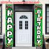 Door Couplet Banner 2pcs Wedding Birthday Decor Multicolor for Porch