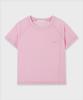 PLAC WOMEN Velour Raglan Short Sleeve T-Shirt Pink