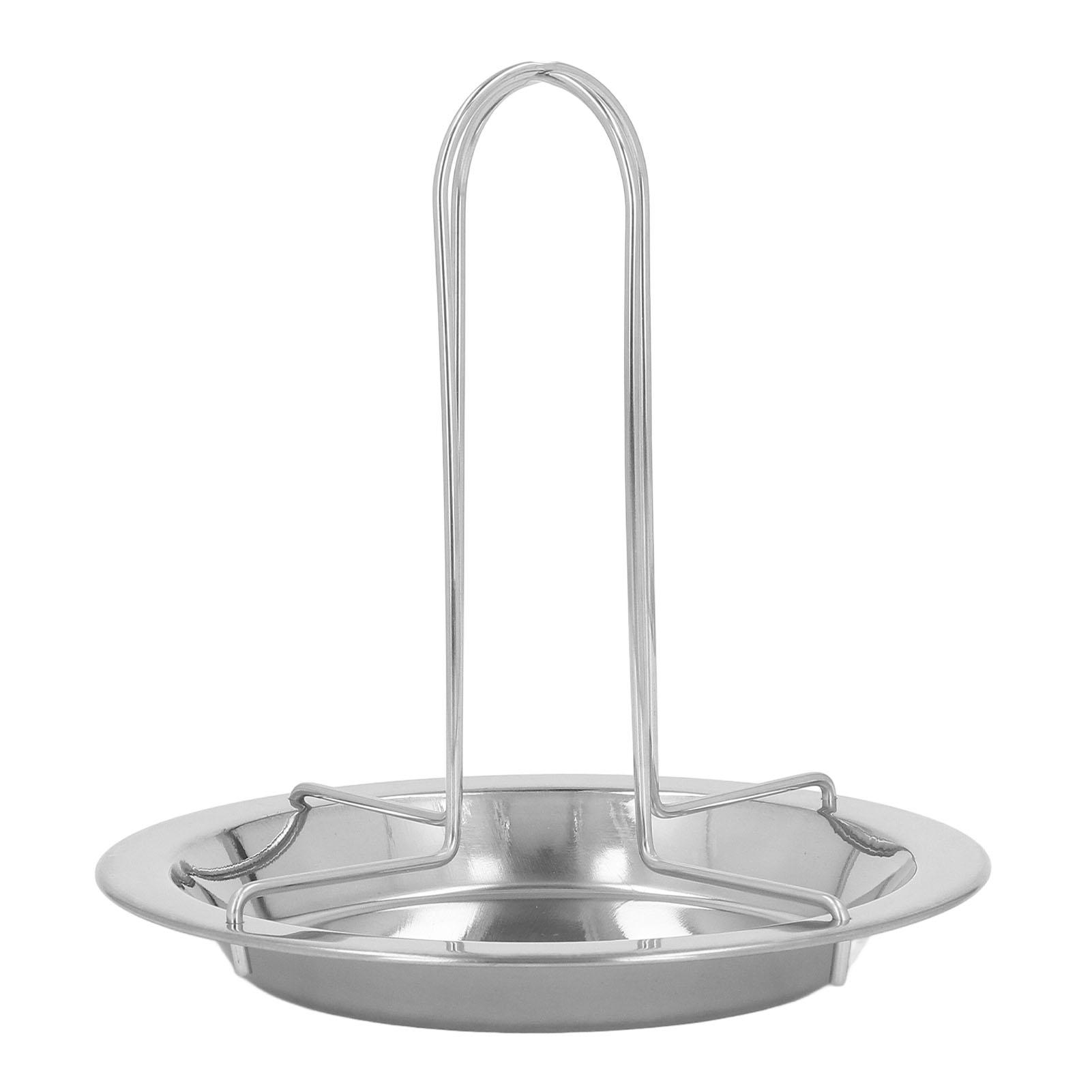 

Vertical Stainless Steel Chicken Roaster Rack Thickening Prevent Stick Chicken Roasting Pan with Rack for Camping