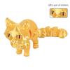 3D Printed Cat Toys, Realistic Hairless Figurines With Movable Joints, Fun Children'S  Year Gifts