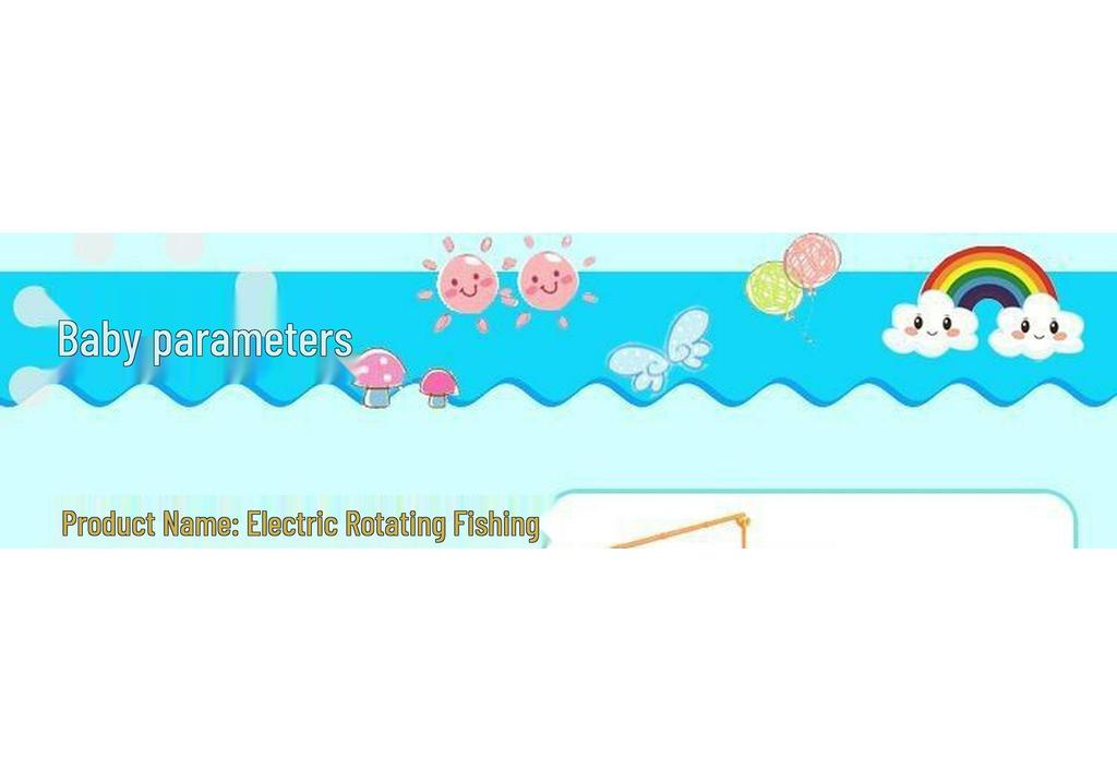 Children's Electric Fishing Toy for Kids Ages 1-4 - Ideal for Early Education, Birthdays, and Children's Day