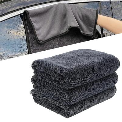 Microfiber Car Cleaning Towel Double-Sided Super Absorbent Car Wash Cleaning Cloth Scratch Proof Soft Lint Towels
