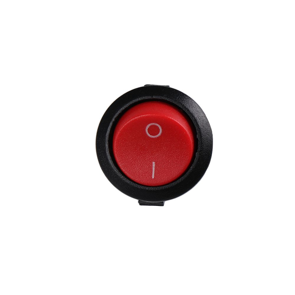 5pcs Hot Plastic Boat Rocker 2PIN ON/OFF Car Boat Toggle Switch Push Button