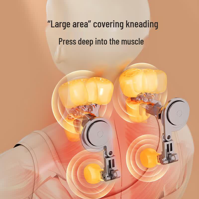 Chigo 6D Kneading Neck & Shoulder Massage Shawl CN Plug (adapter Included)