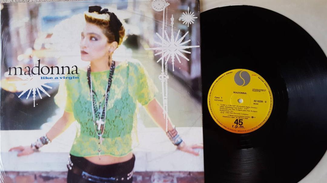 

[USED] Madonna LIKE A VIRGIN Spanish 12 single record