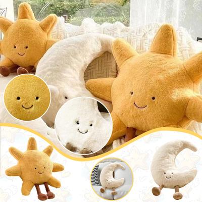 Funny Pillow Animal Pillow Soft Plush Toy Full Of Moon And Sunlight For Kids Birthday Gift