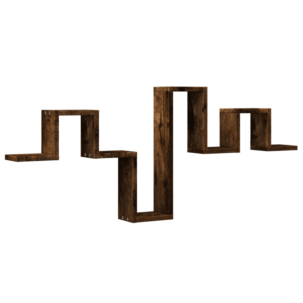 Irregular wavy creative wall shelf for hallway, bedroom, living room, bathroom, decorative display wall shelf, 104.5x10x43 cm