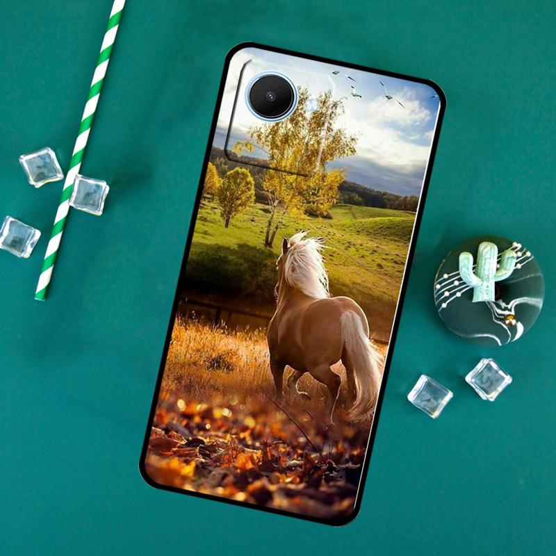 Horse Animal For Realme 11 9 10 12 Pro Plus C55 C53 C51 C33 C31 C30 C25s C21Y C15 GT3 GT5 GT Neo5 Case