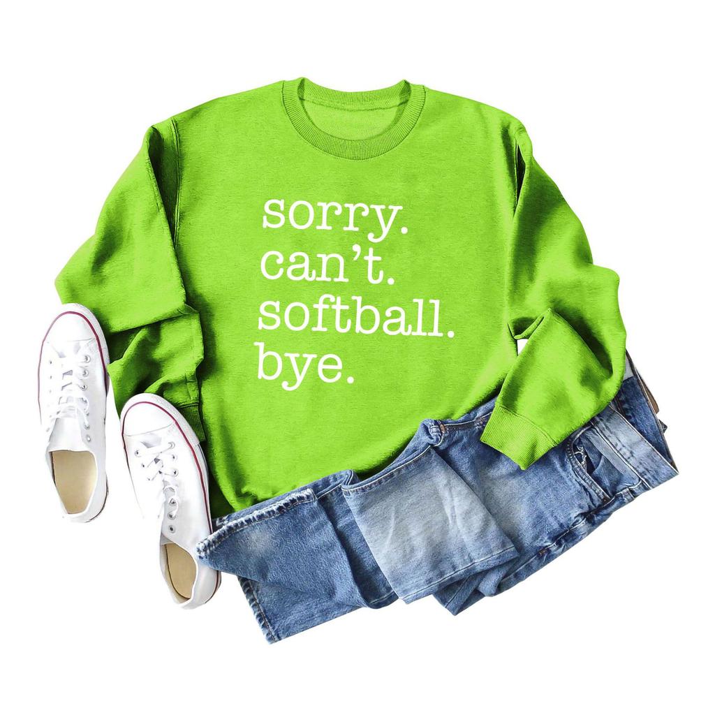 European and American Women's Oversized Long Sleeve Sweatshirt