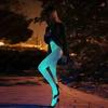 Night Fluorescent Women's Long Socks Fishnet Body Stockings Curve Lingerie Mesh Fabric High Waist Sex Tights Sexy Bodysuits