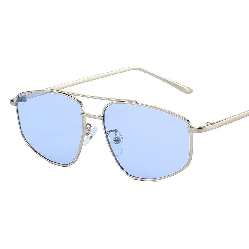 Men Sunglasses Metal Frame Square Sunglasses Pilot Punk Women s Glasses UV400 Outdoor Driving Fishing Eye Protection Sunglasses