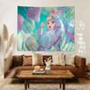 Needy Girl Overdose Game Cartoon Tapestry Art Science Fiction Room Home Decor Wall Hanging Home Decor