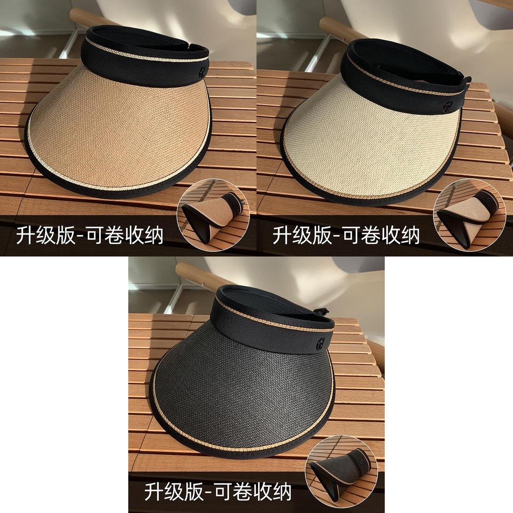 Summer Women's Wide Brim Straw Sun Hat For Uv Protection Stylish And Adjustable