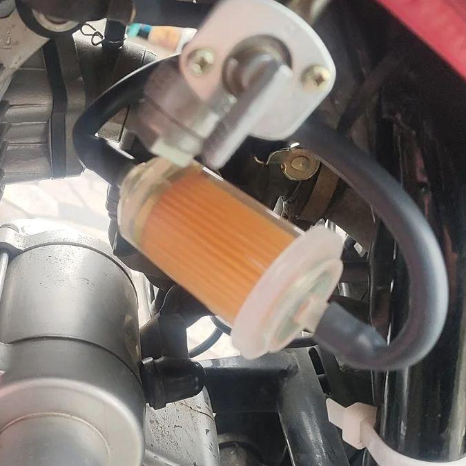 10mm Motorcycle Large-Bore Fuel Filter for ATV Dirt Bike Extended Fuel Diesel Filter Cup Fuel Strainer Fuel Filters5