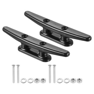 PATIKIL 152mm Nylon Boat Dock Cleats 2pcs Kayak Rope Tie