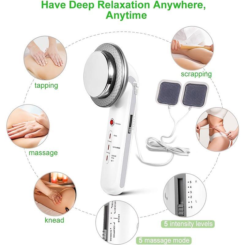 EMS Ultrasonic Slimming & Skin Rejuvenation Device: Fat Blasting & Beauty Shaping Solution