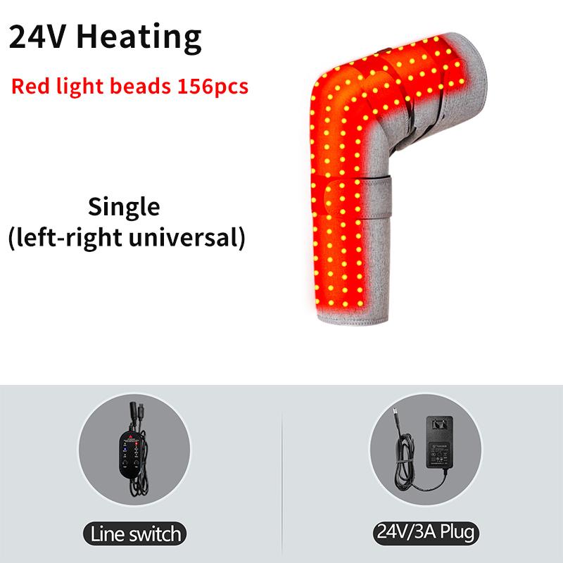 Red Light Bead Heated Leg Knee Protector Relieves Winter Cold Induced Joint Soreness Leg Stiffness Discomfort Gift For Seniors