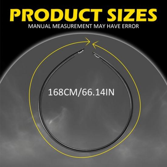 Pair New Black Roof Trim Molding Kit Fit for 2016- Honda HRV 74306-T7A-003