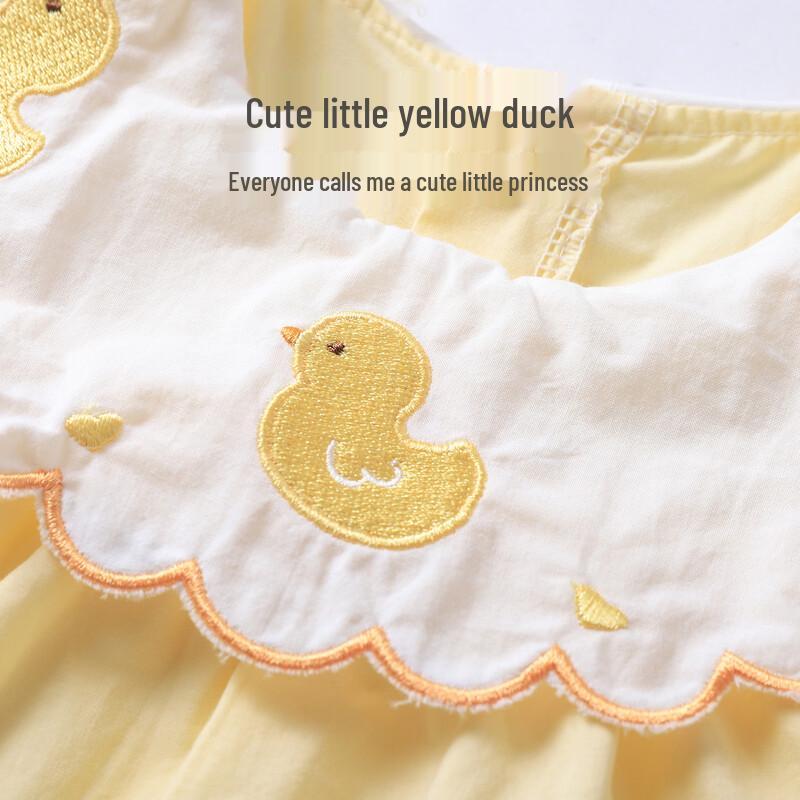 Youqi Baby Girls' Sleeveless T-Shirt and Shorts Summer Two-Piece Set