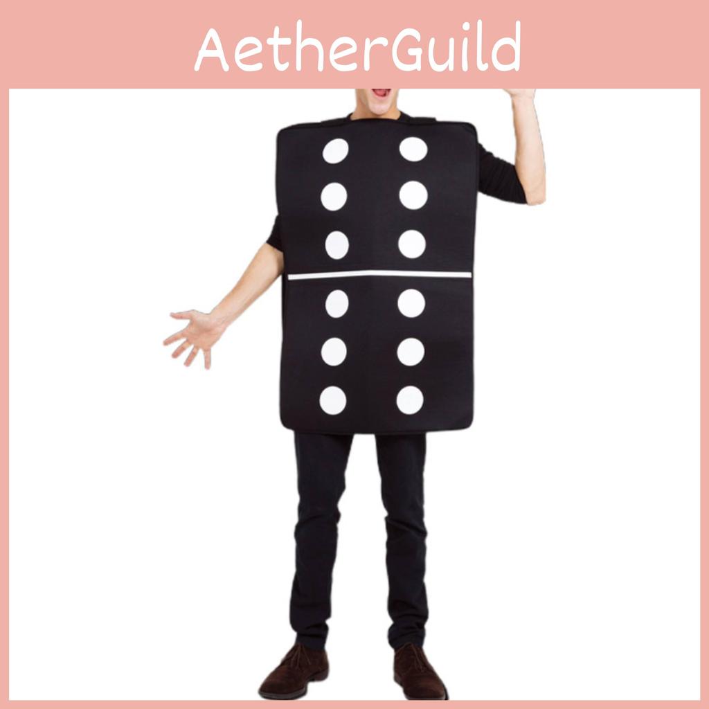 Festival Attire Dice Cosplay Costume For Men's Game Role Play Character Dress