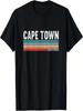 T-shirt retrò Città del Capo Sudafrica Orgoglioso Sudafricano