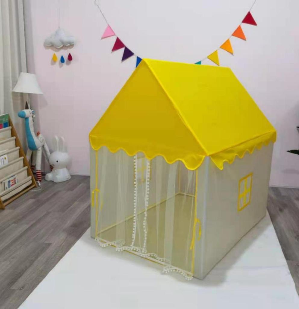 Princess Castle Play Tent: Children's Indoor Pretend Playhouse