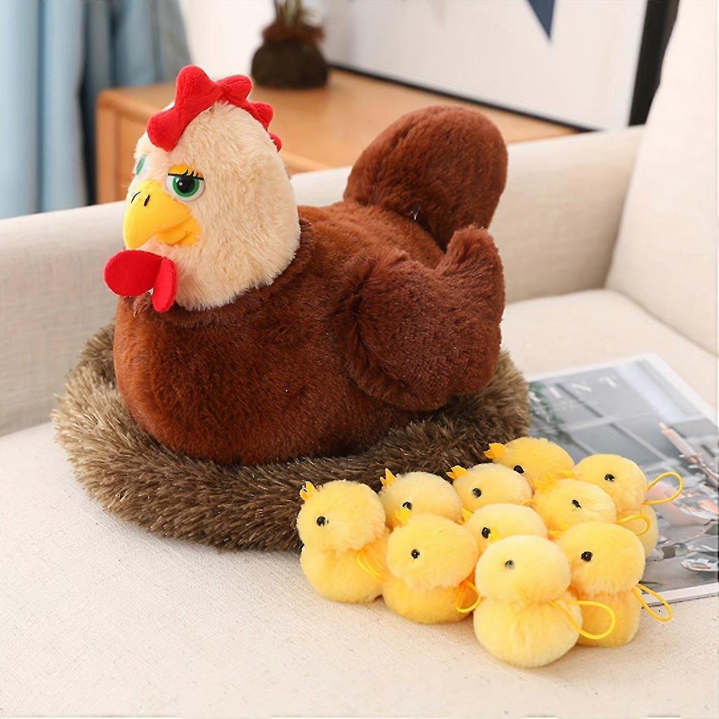 High-Quality Swan Family Plush Collectible – Video Game Themed Lifelike Animal with Nest Ideal Chris 2025