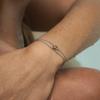 Titanium Staal Geluks Kralen Armband - Verguld, Kleurvast, Sieraden Cadeau voor Koppels voor Vrouwen