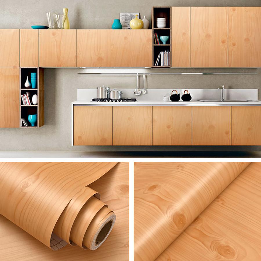Wood Grain Damp-proof Waterproof Wall Restore Home Decor Peel and Stick Wallpapers Bedroom Walls PVC Self-adhesive Contact Paper