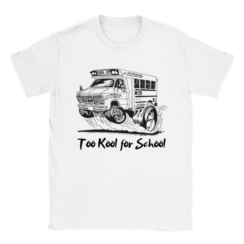 Too Kool for School - Hot Rod Short Bus - Classic Unisex Crewneck T-shirt Unisex T-Shirt L