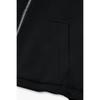 Vov Leather String Jersey Hooded Jumper