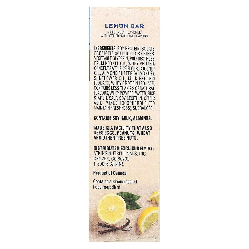 Lemon Bars, 5 Count, 1.41 Oz (40 G) Each