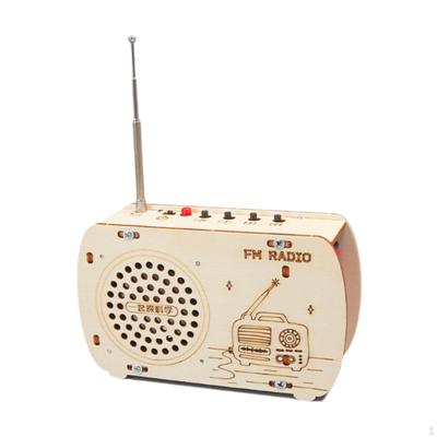 DIY Radio Model Science Set Educational Toy Technology Children Puzzle Early Learning