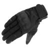 Komine Motorcycle Gloves Protective Vintage Mesh Large GK-2493 Gloves, Black,