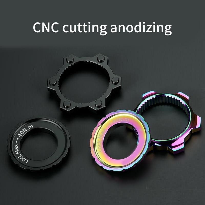Bicycles Brake Rotor Conversion 6 Bolt Centerlock Adapter Universals High Grade Aluminum Instants Installation