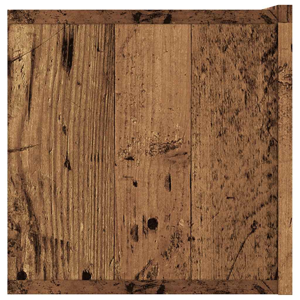 TV Wall Cabinet Rustic Wood Look 120 x 30 x 30 cm Engineered Wood