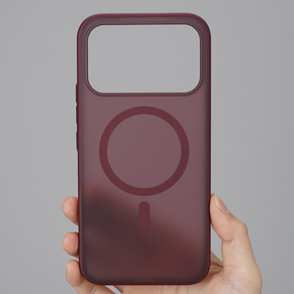 For POCO F9 Ultra / f9 Pro Case Matte Transparent Magnetic Protective Back Cover For MagSafe Wireless Charging Phone Shell Funda