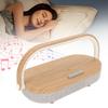 LED Night Light 4 In 1 Music Touch Bedside Lamp with Wireless  R Portable   Speaker Phone Holder for Bedroom