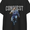 Unbesiegbares Shirt Mächtiger Alien-Held Comic-Stil Grafik-T-Shirt Unisex T-Shirt Inspiriert von Eroberungs-Merchandise Geschenk Für Superhelden-Liebhaber Streetwear
