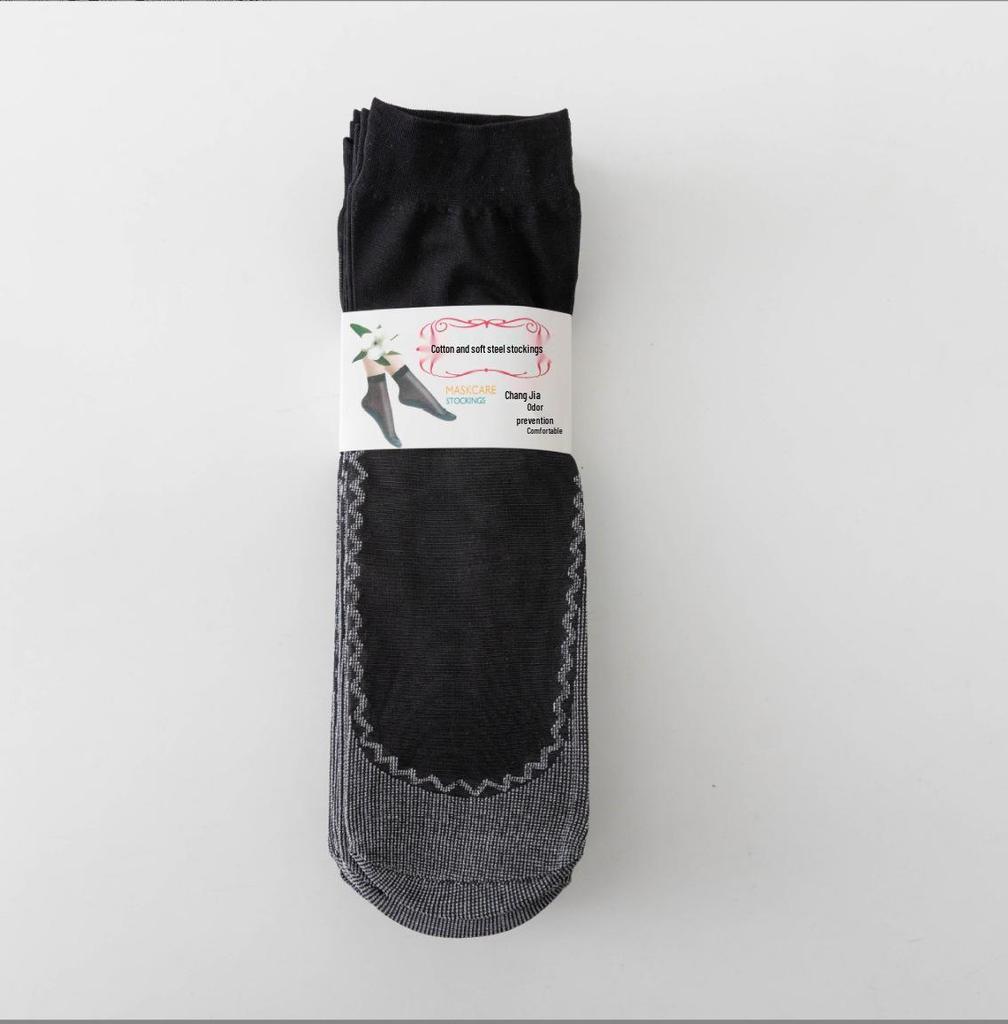 Summer Sheer Cotton Short Stockings: Anti-snag, Anti-slip, Breathable, Sweat-absorbing, Odor-resistant - Now In Stock