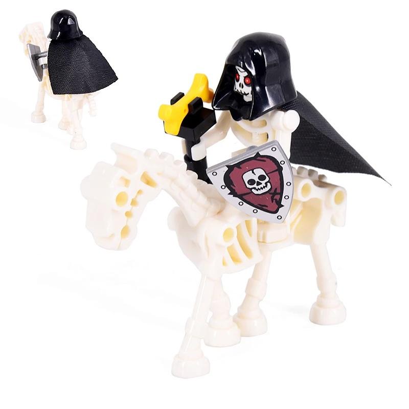 Mittelalterlicher Ritter Antiker Soldat Minifigur Montage Bausteine